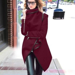 Burgundy coat Jacket